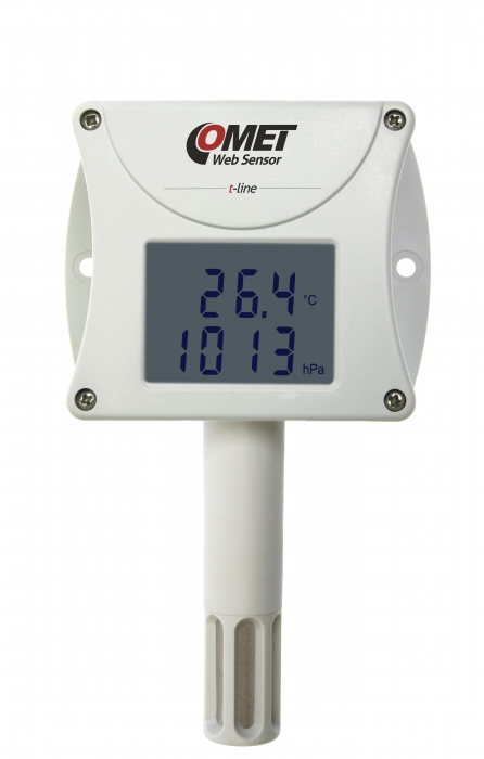 Termómetro Higrómetro Interior Con Sensor De Temperatura Y - Temu